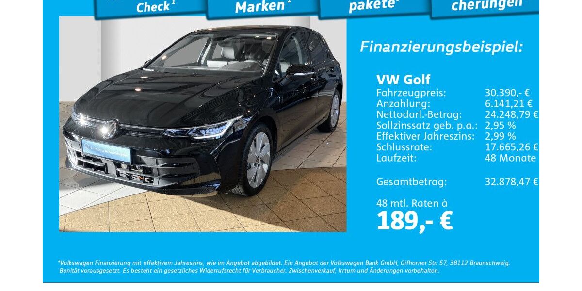 VW Golf 16.173 km 29.990 &euro; Glinde 21509