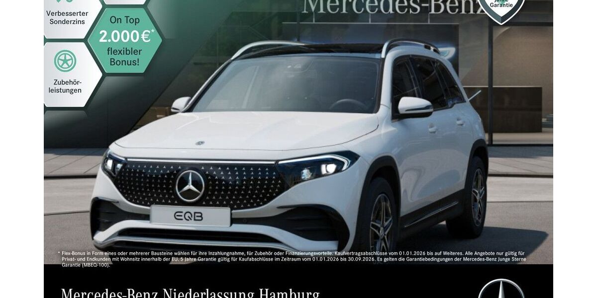 Mercedes-Benz EQB 14.354 km 41.290 &euro; Hamburg 22047