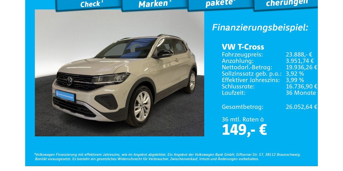 VW T-Cross 19.606 km 23.444 &euro; Hamburg 22761