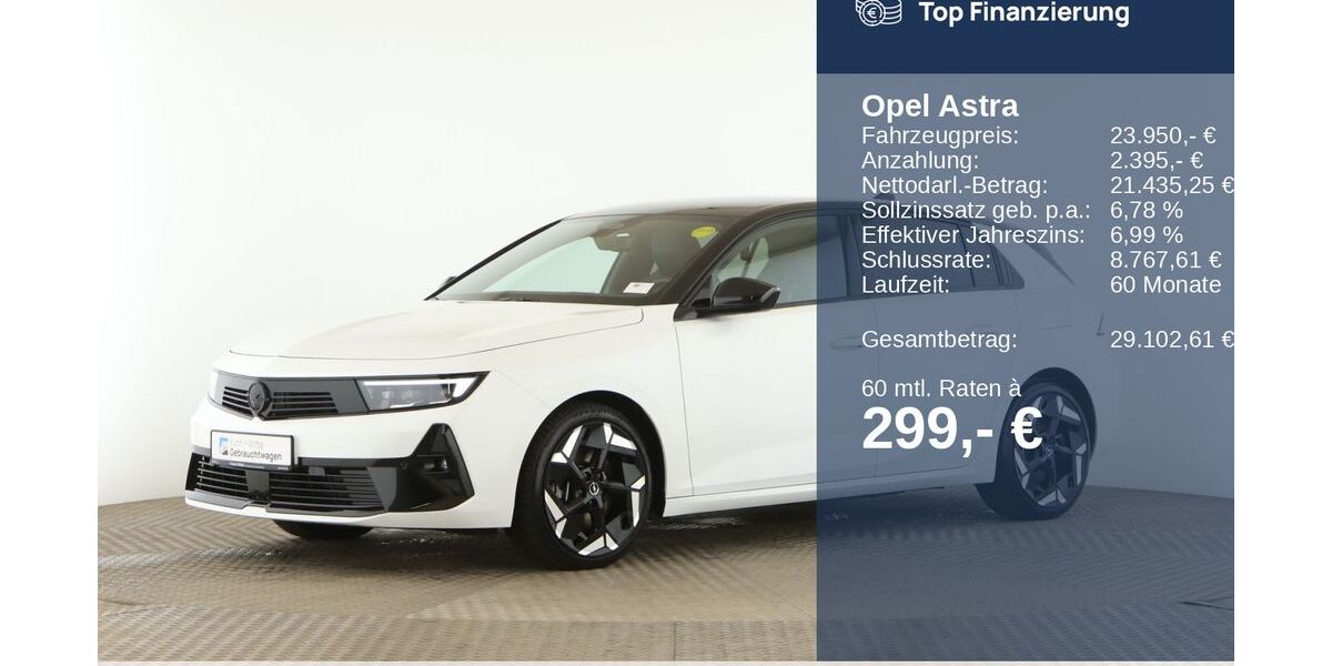 Opel Astra 21.437 km 22.880 &euro; Buchholz 21244