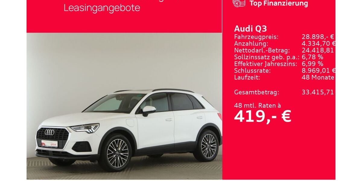 Audi Q3 122.051 km 26.889 &euro; Seevetal 21217