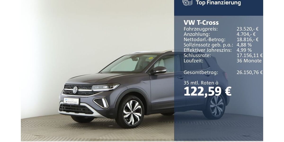 VW T-Cross 9.800 km 22.920 &euro; Jesteburg 21266