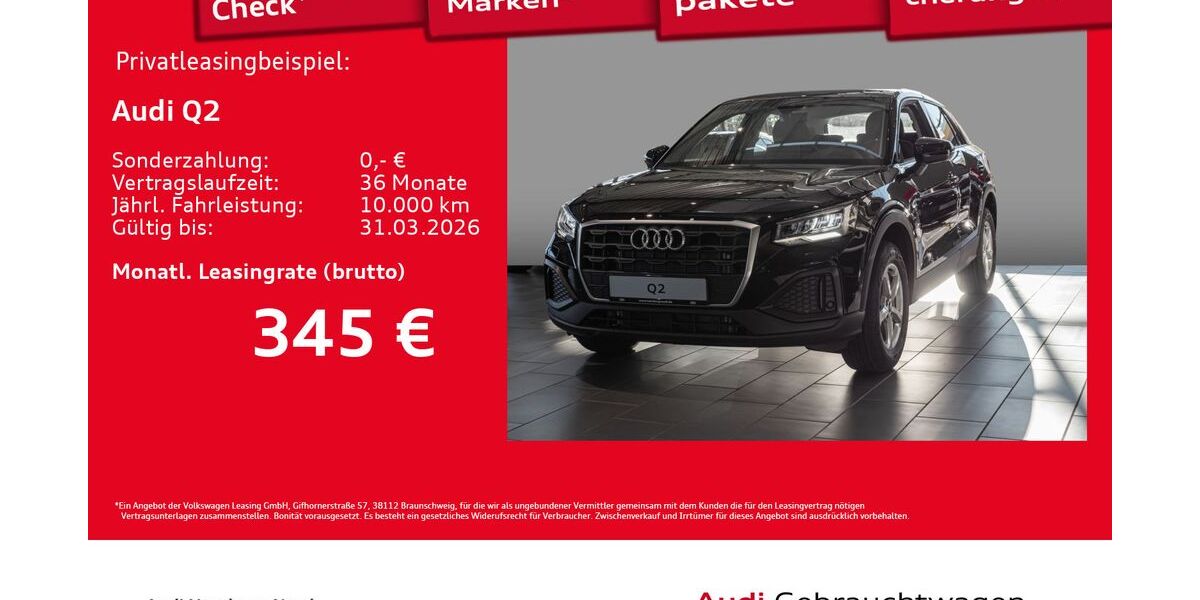 Audi Q2 1.890 km 27.450 &euro; Hamburg 22419
