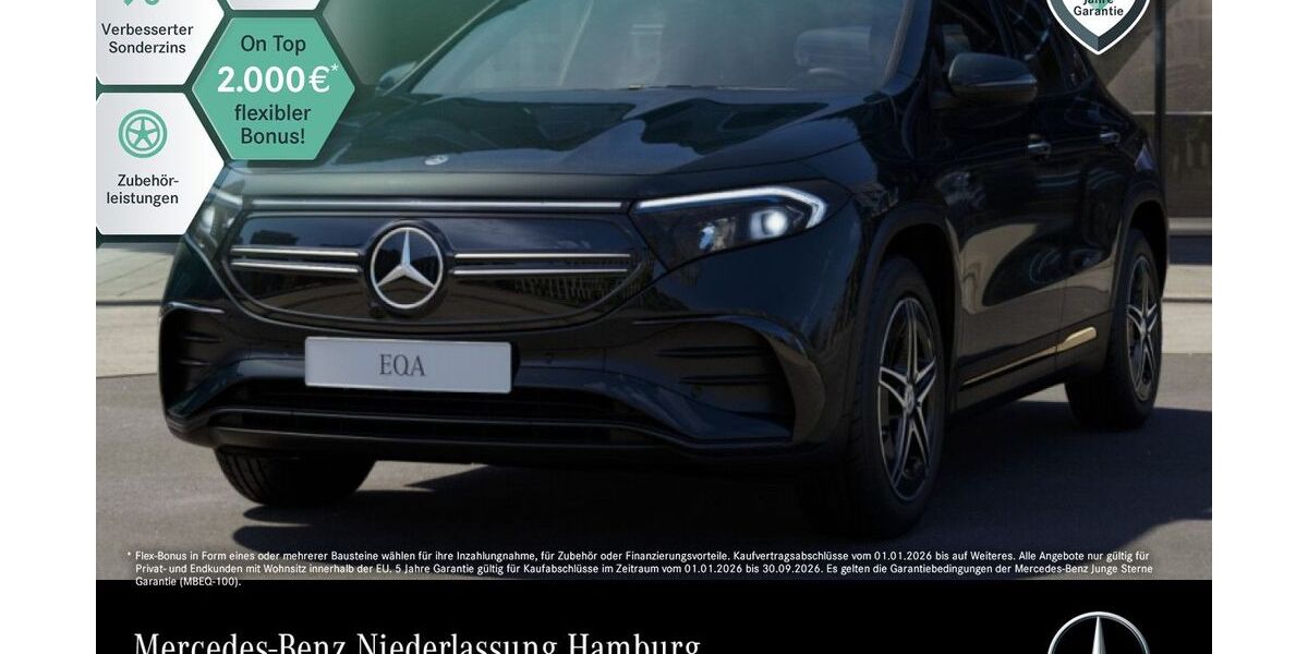 Mercedes-Benz EQA 9.486 km 33.290 &euro; Hamburg 22047