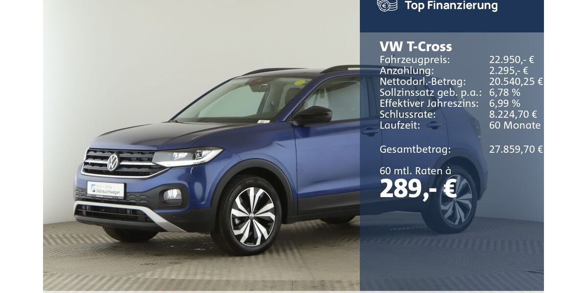 VW T-Cross 18.655 km 21.320 &euro; Buchholz 21244
