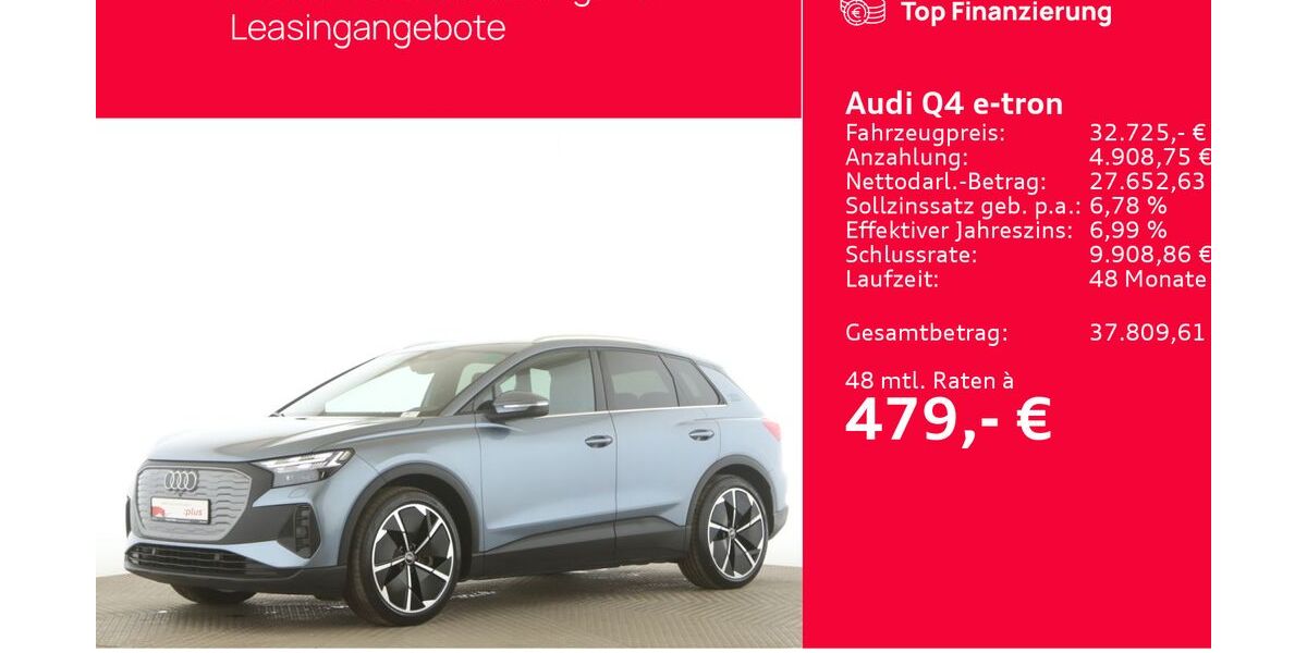 Audi Q4 e-tron 57.733 km 32.725 &euro; Seevetal 21217