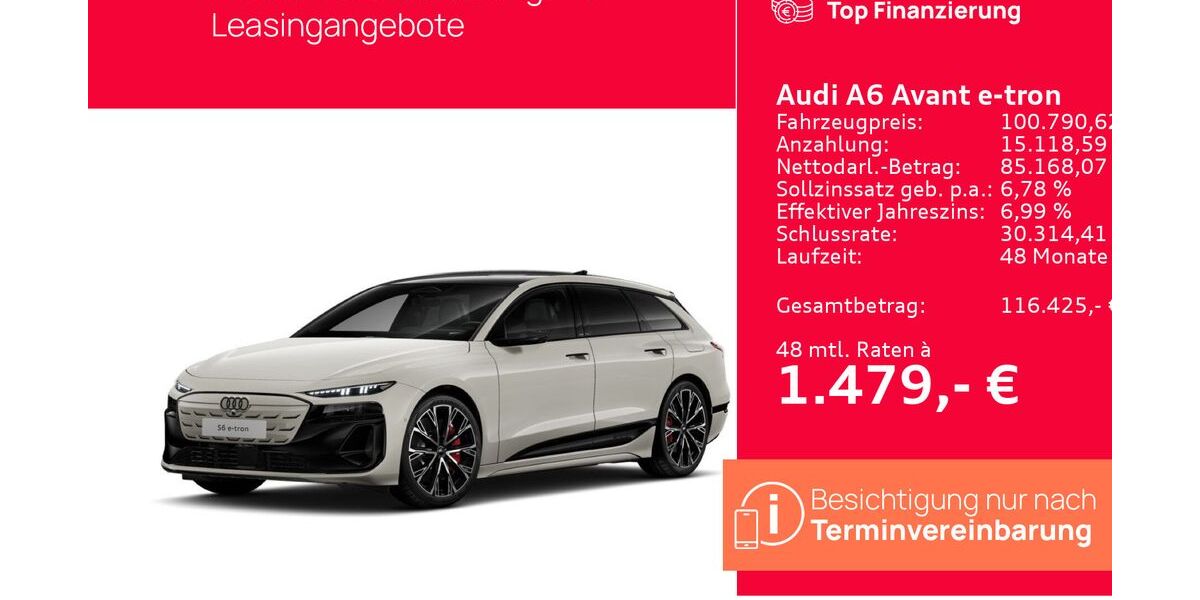 Audi A6 e-tron 1.885 km 100.791 &euro; Seevetal 21217
