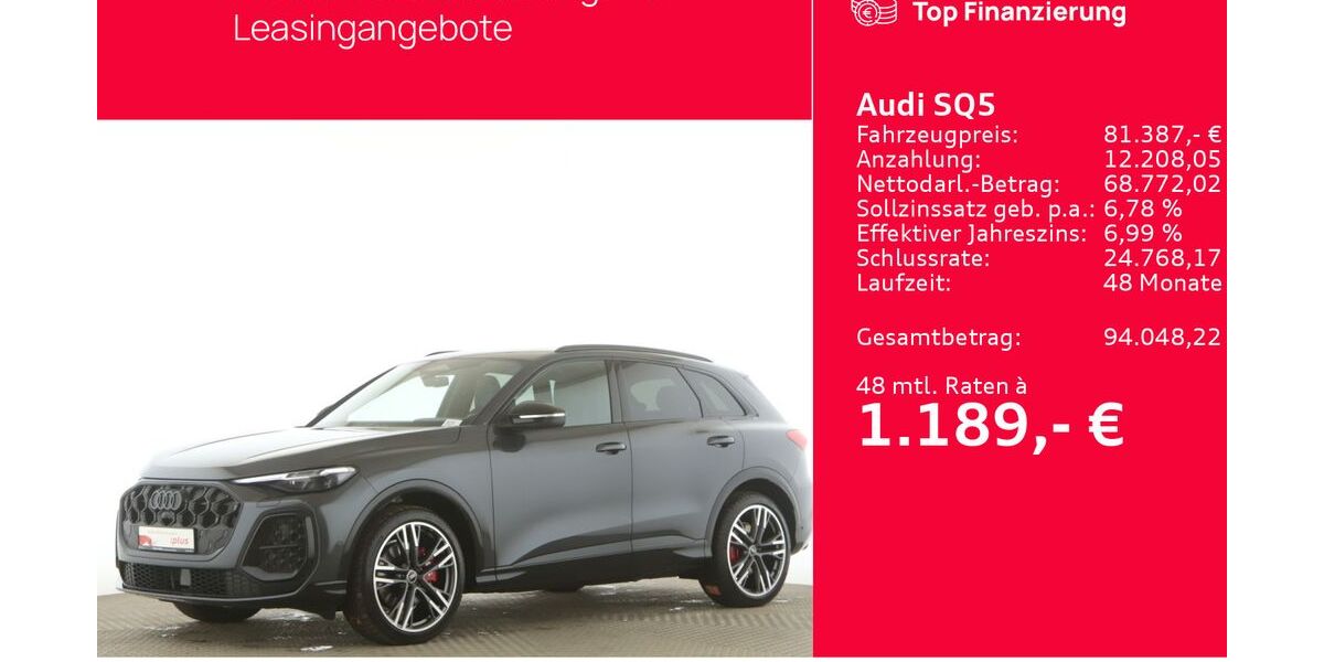 Audi SQ5 10.262 km 81.387 &euro; Seevetal 21217