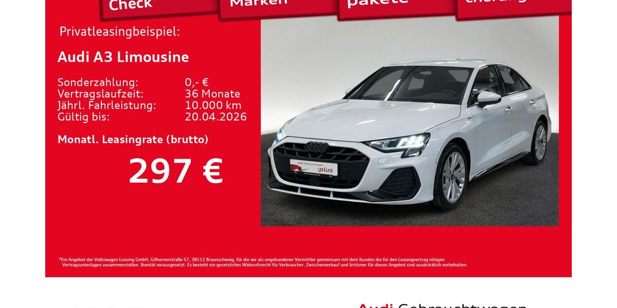 Audi A3 29.338 km 31.440 &euro; Hamburg 20537