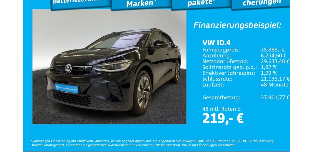 VW ID.4 8.236 km 33.888 &euro; Hamburg 22761