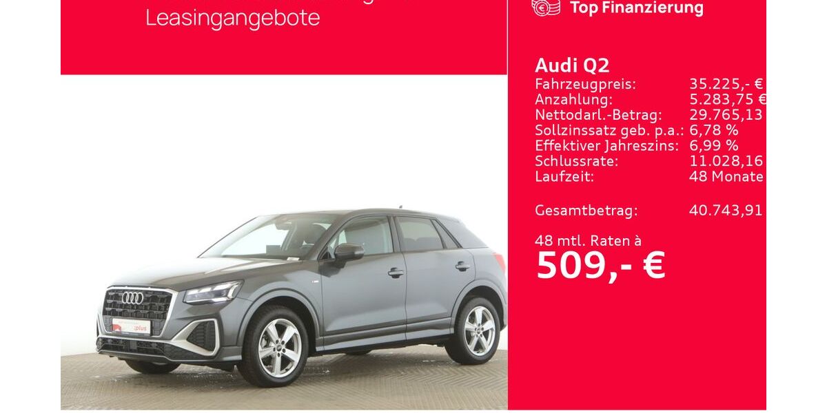 Audi Q2 4.780 km 35.225 &euro; Seevetal 21217