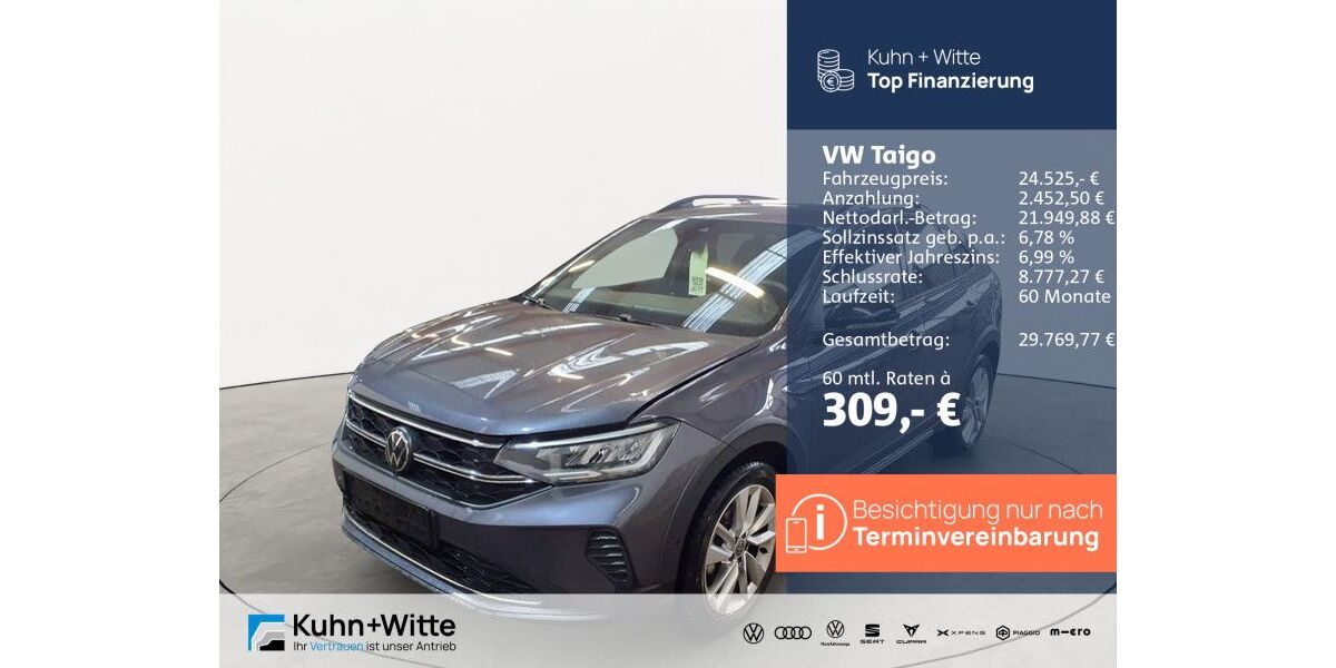 VW Taigo 26.289 km 24.525 &euro; Jesteburg 21266
