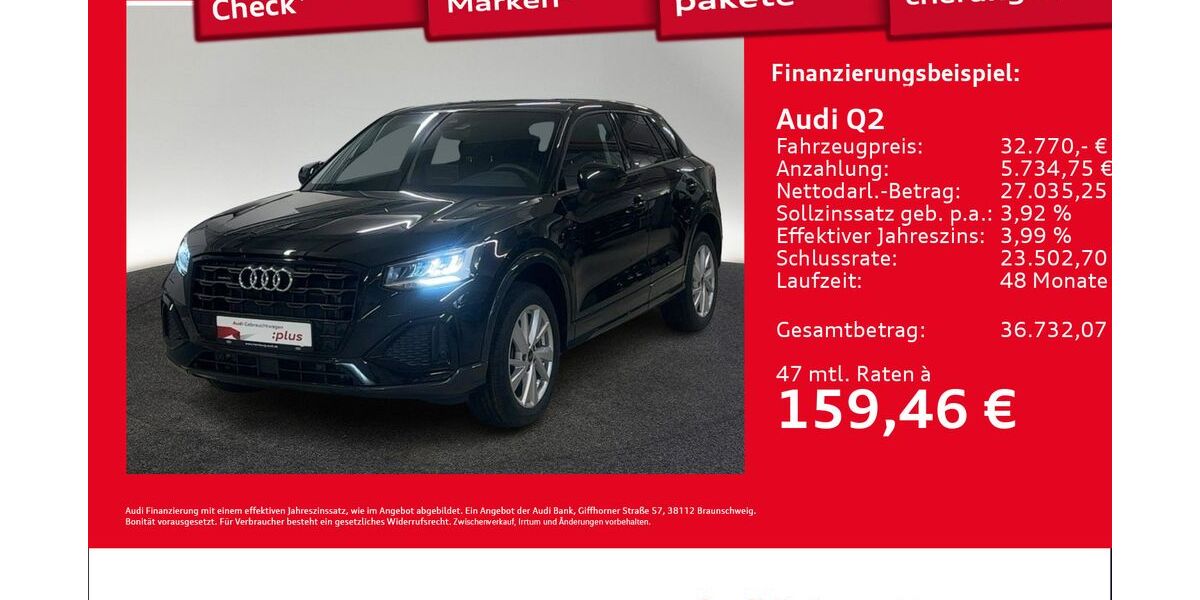Audi Q2 10.523 km 32.770 &euro; Hamburg 20537