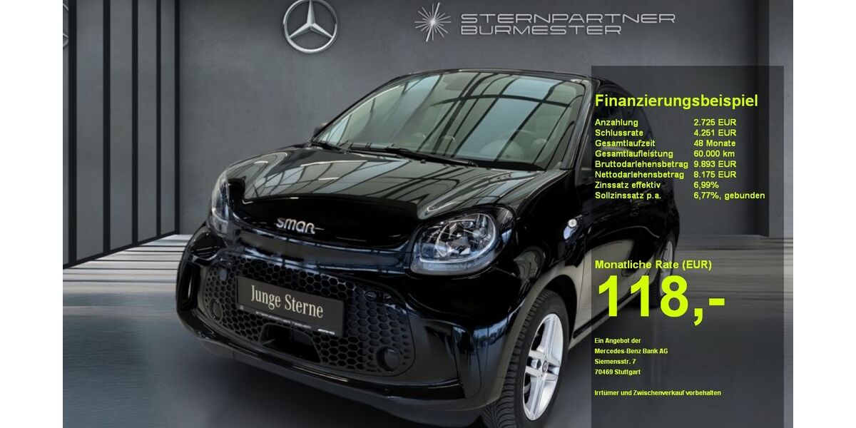 Smart ForFour 40.553 km 9.930 &euro; Wedel 22880