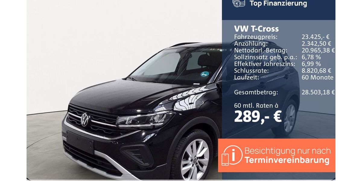 VW T-Cross 25.565 km 22.575 &euro; Jesteburg 21266