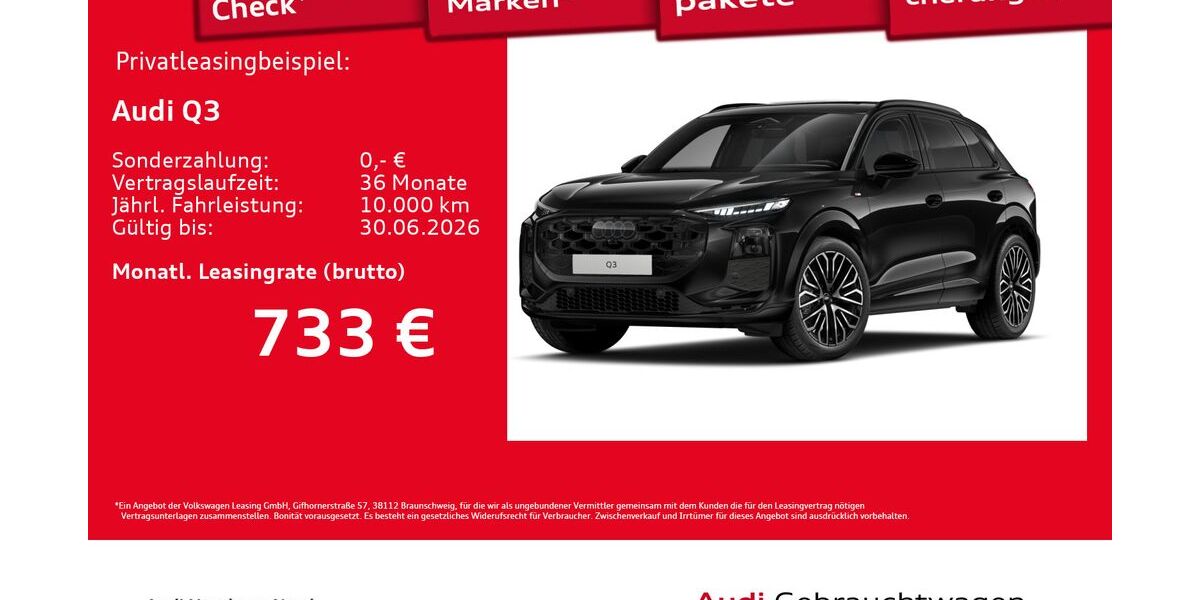 Audi Q3 1.899 km 55.950 &euro; Hamburg 22419