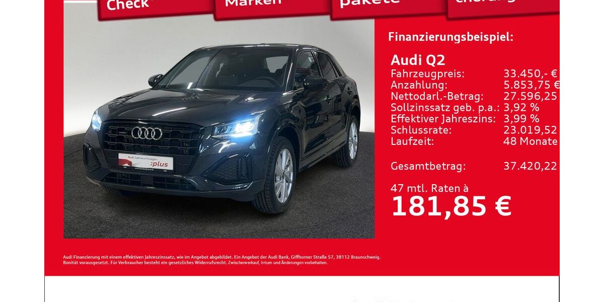 Audi Q2 17.904 km 32.770 &euro; Hamburg 20537