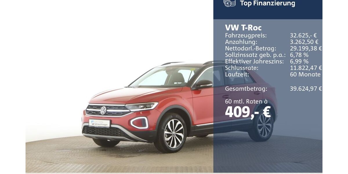 VW T-Roc 10.348 km 32.625 &euro; Jesteburg 21266