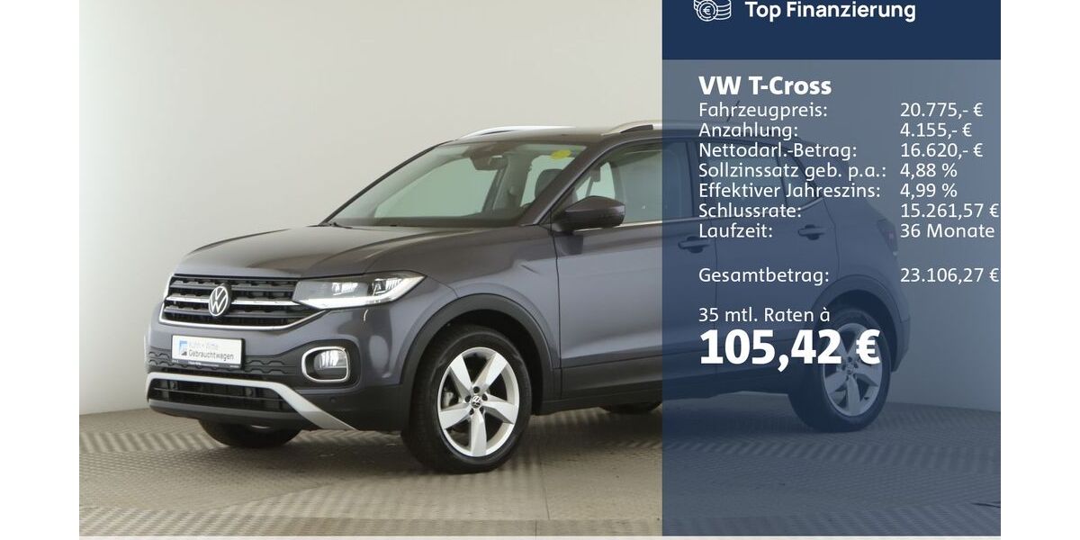 VW T-Cross 58.460 km 19.820 &euro; Buchholz 21244