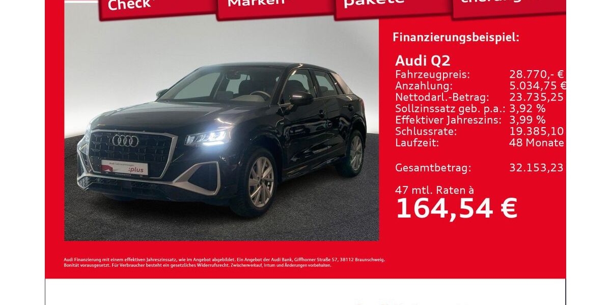 Audi Q2 15.890 km 28.770 &euro; Hamburg 20537