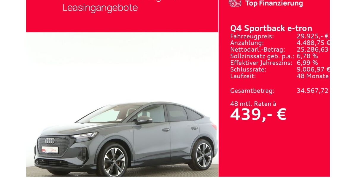 Audi Q4 e-tron 92.382 km 28.879 &euro; Seevetal 21217