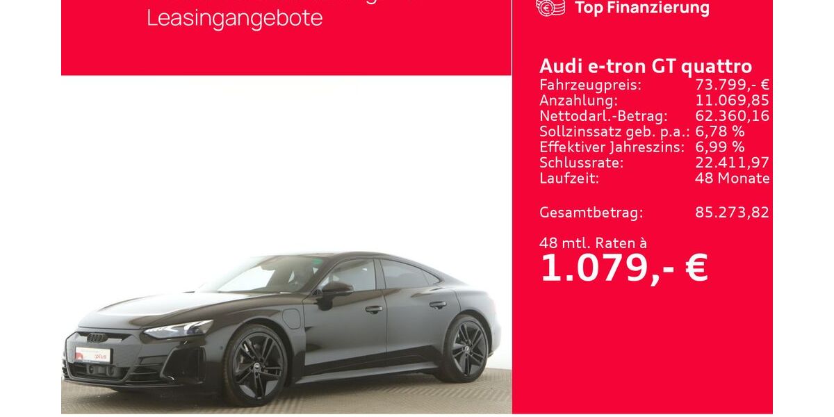 Audi e-tron GT 34.899 km 73.799 &euro; Seevetal 21217