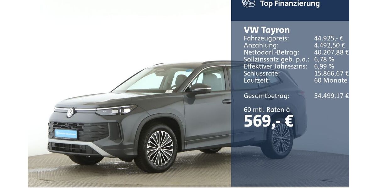 VW Tayron 26.669 km 43.475 &euro; Jesteburg 21266