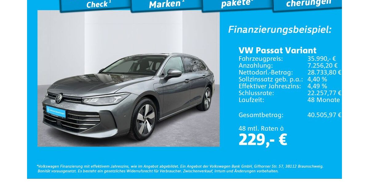 VW Passat Variant 28.230 km 35.990 &euro; Glinde 21509