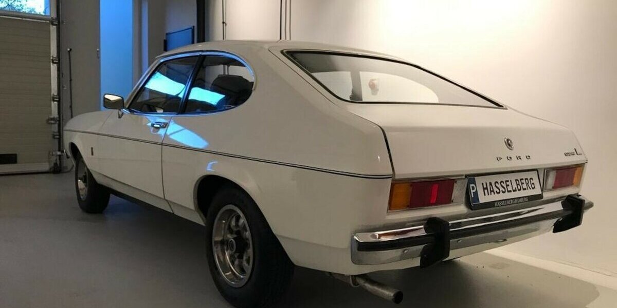 Ford Capri Lady in White H-Zulassung Mike Sanders 29.000 km 13.999 &euro; Hamburg 22339