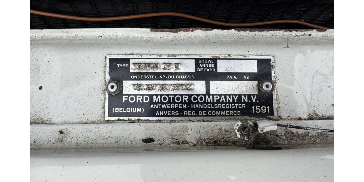 Ford Taunus 17 Super M/21 Projekt 90% 125.000 km 7.999 &euro; Hamburg 22339